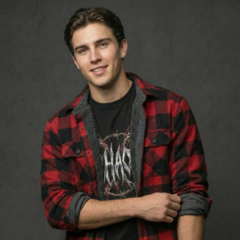 "CHAOS" Chrome Graphic Heavyweight Tee