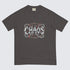 "CHAOS" Chrome Graphic Heavyweight Tee
