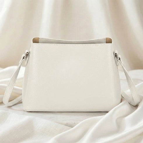 Classic Textured Panel Crossbody Bag