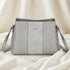 Classic Textured Panel Crossbody Bag