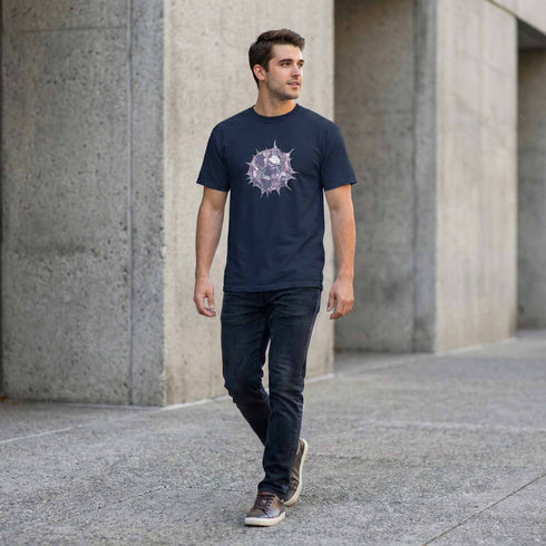 Chrome Sphere Graphic Heavyweight T-Shirt (Garment-Dyed)