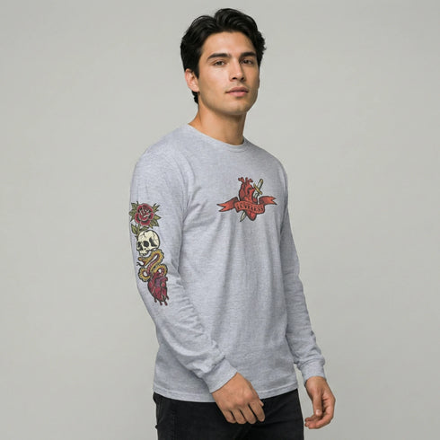 "LOVELESS" Traditional Tattoo Sleeve Long Sleeve