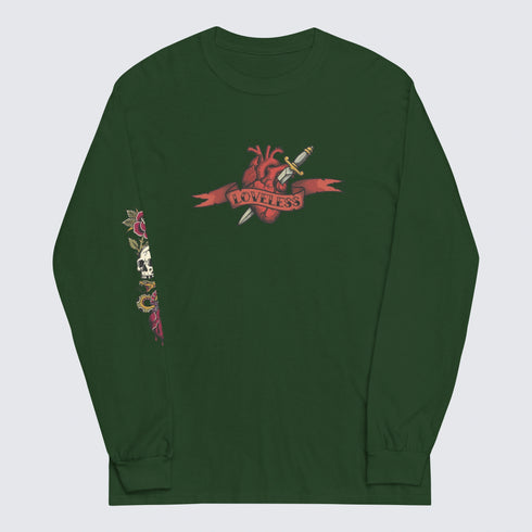 "LOVELESS" Traditional Tattoo Sleeve Long Sleeve