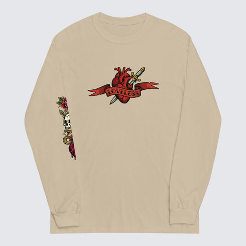 "LOVELESS" Traditional Tattoo Sleeve Long Sleeve