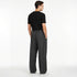 Men's Structural Curved-Leg Balloon Pants - Avant-Garde Fit