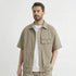Men's Utility Cargo Two-Piece Set - Shirt & Shorts Co-ord