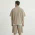 Men's Utility Cargo Two-Piece Set - Shirt & Shorts Co-ord