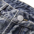 Premium Acid Wash Marble Denim Jeans - Grunge Streetwear Fit