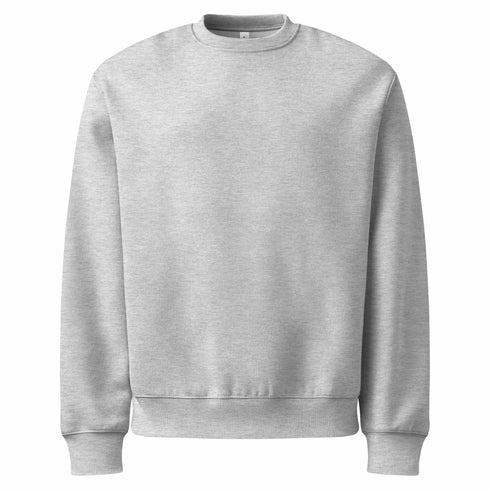 Oversized heavyweight sweatshirt