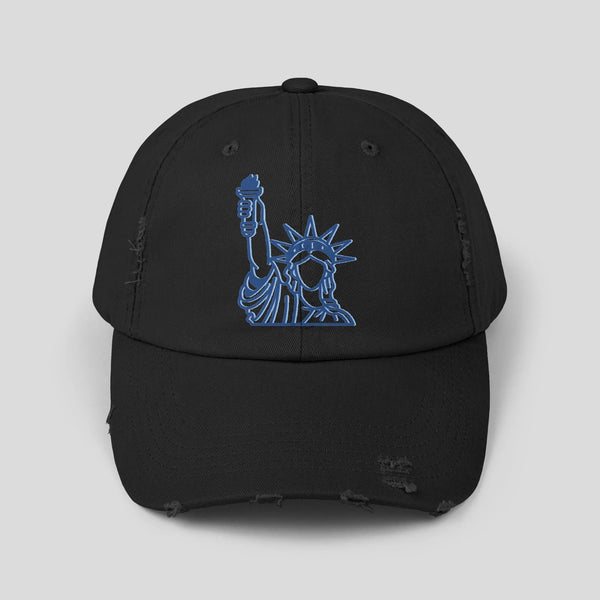 Unisex 4th of July Distressed Cap