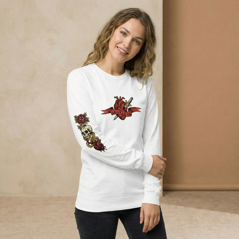 "LOVELESS" Traditional Tattoo Sleeve Long Sleeve