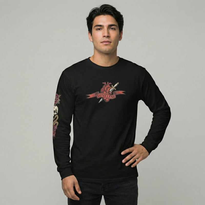"LOVELESS" Traditional Tattoo Sleeve Long Sleeve
