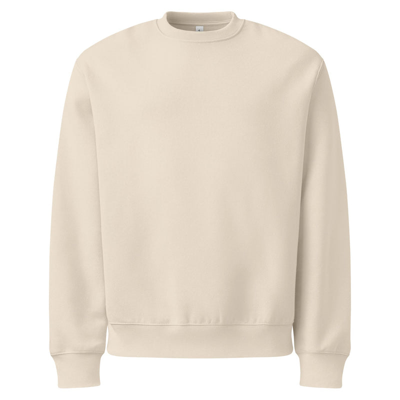 Oversized heavyweight sweatshirt