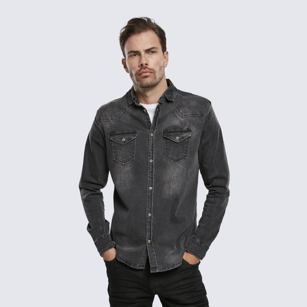 Riley Washed Denim Shirt