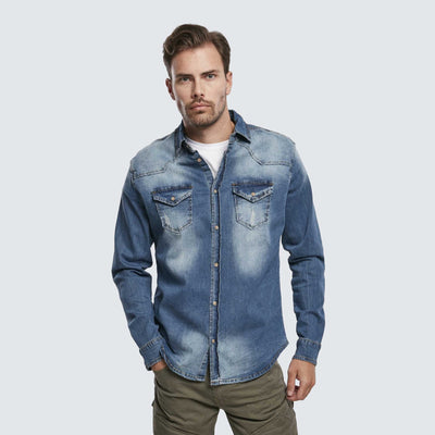 Riley Washed Denim Shirt